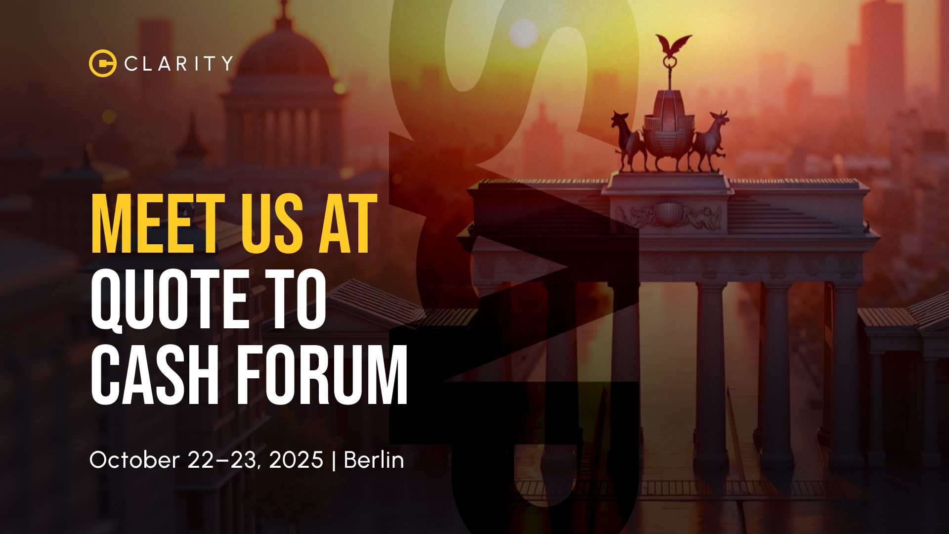 Q2C event Berlin
